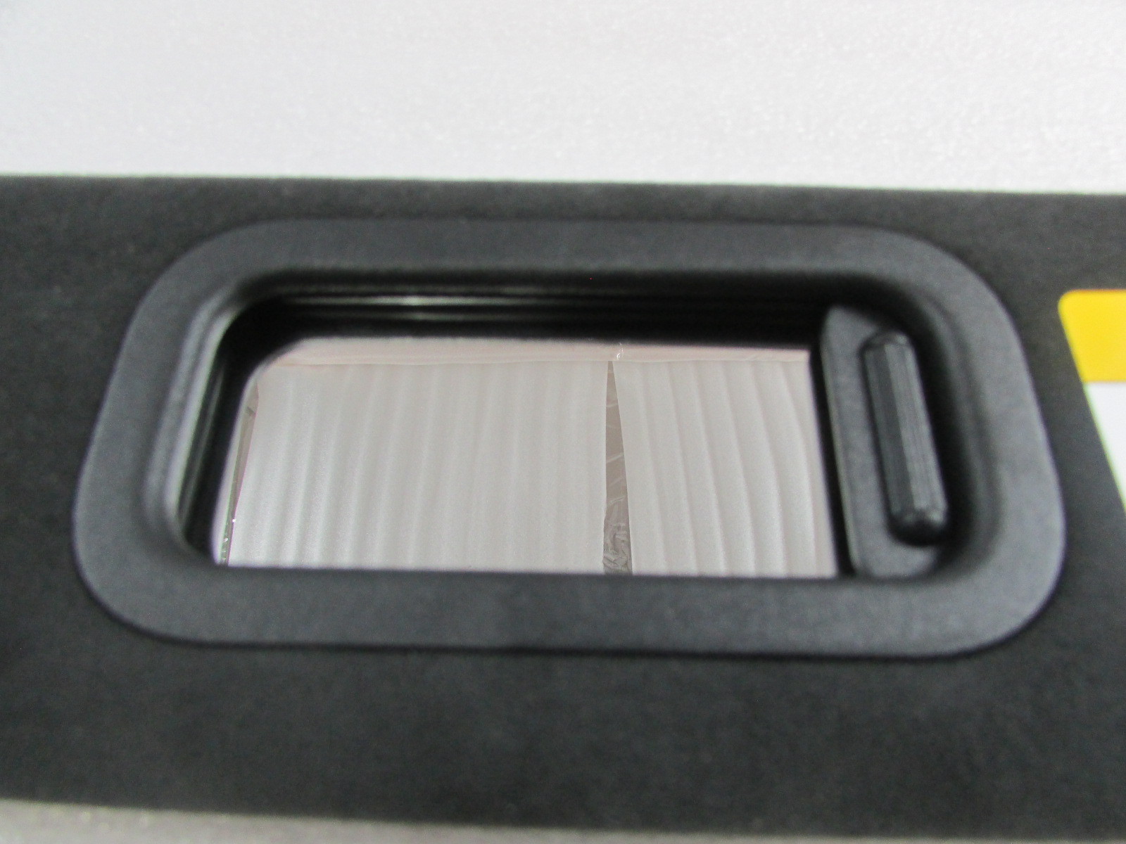 Lamborghini Huracan, LH, Left Sun Visor, Black Alcantara, Used, P/N 4T0857551CJR