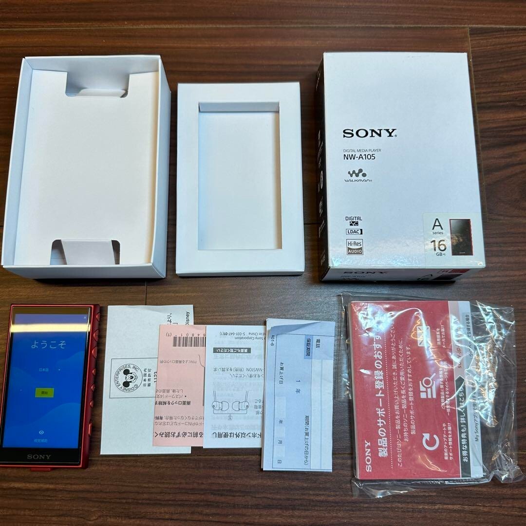 SONY ウォークマン NW-A105 チップ&デール 2420 SONY ウォークマン NW-A105 チップ&デール 2420 SONY Walkman NW