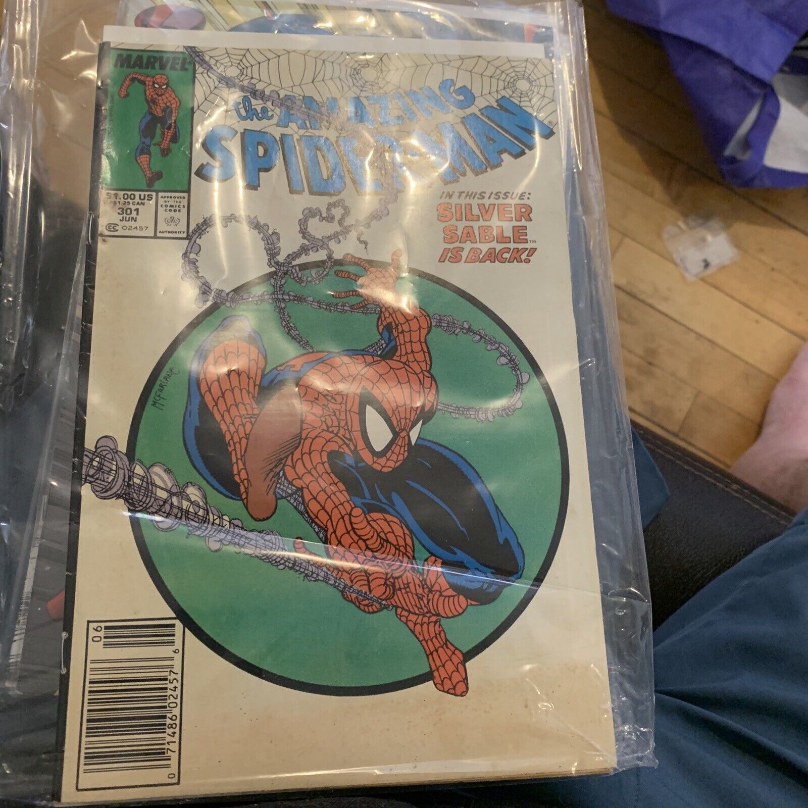 Amazing Spider-Man #301 Classic Todd McFarlane Cover HOT KEY ISSUE