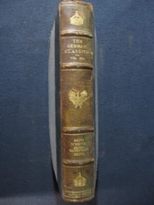 1914 German Classics Vol XIII [Patrons Edition] Heyse, Seidel, Scheffel, Ebner-