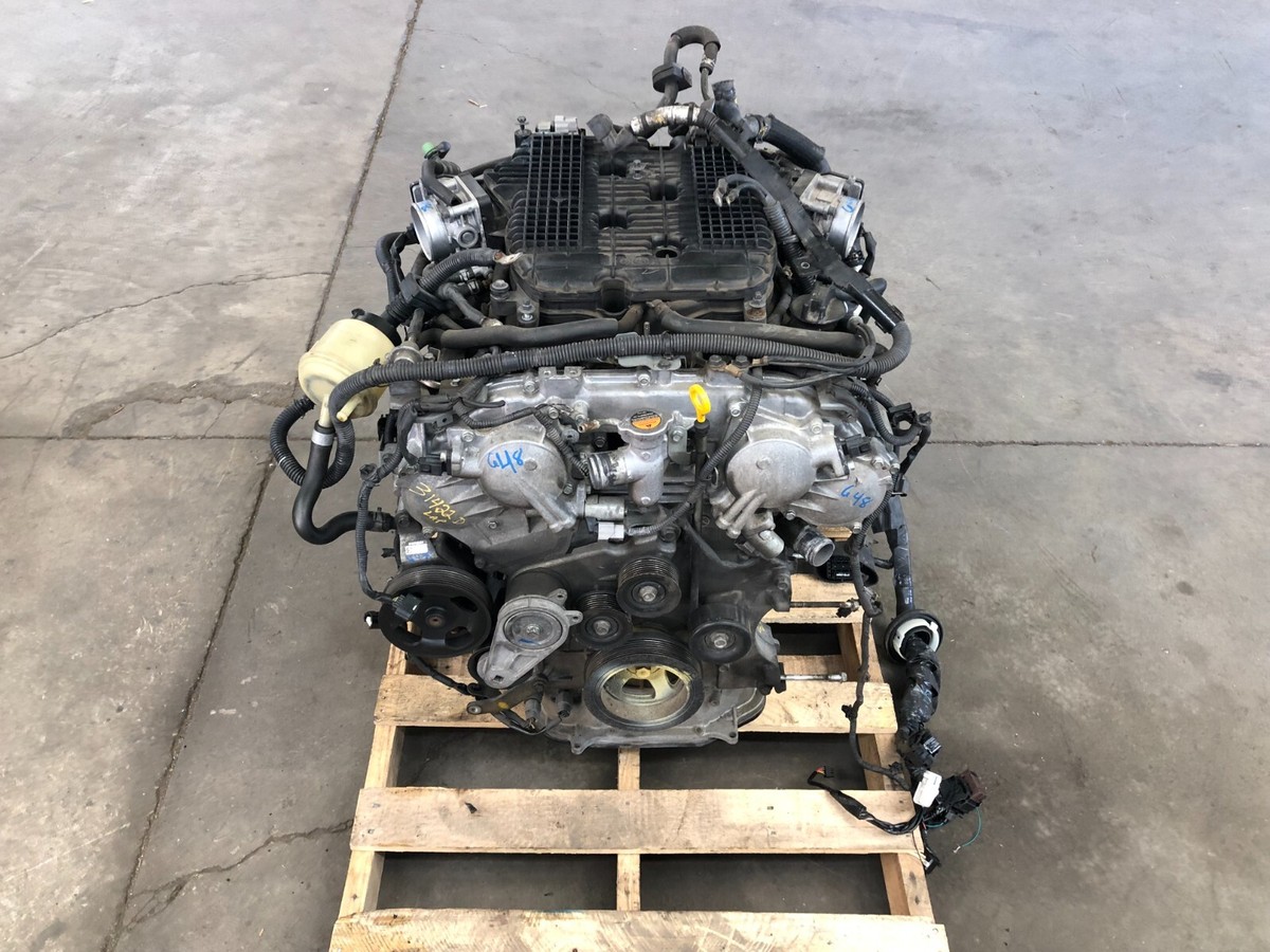 G37 なっとう 2010-2013 Infiniti G37 Sedan 3.7L V6 Engine Motor Block Complete