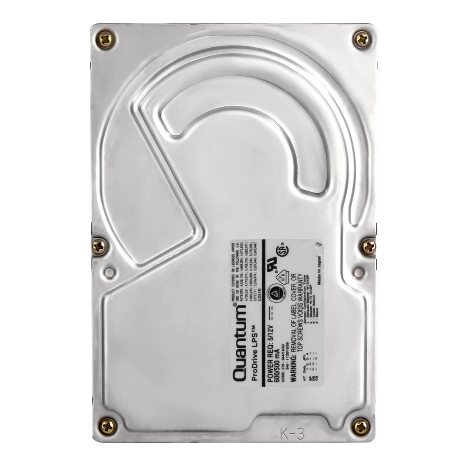 Hard Drive Quantum Prodrive Lps 540MB 4.5K SCSI 3.5'' TB54S011 - Image 3 of 3