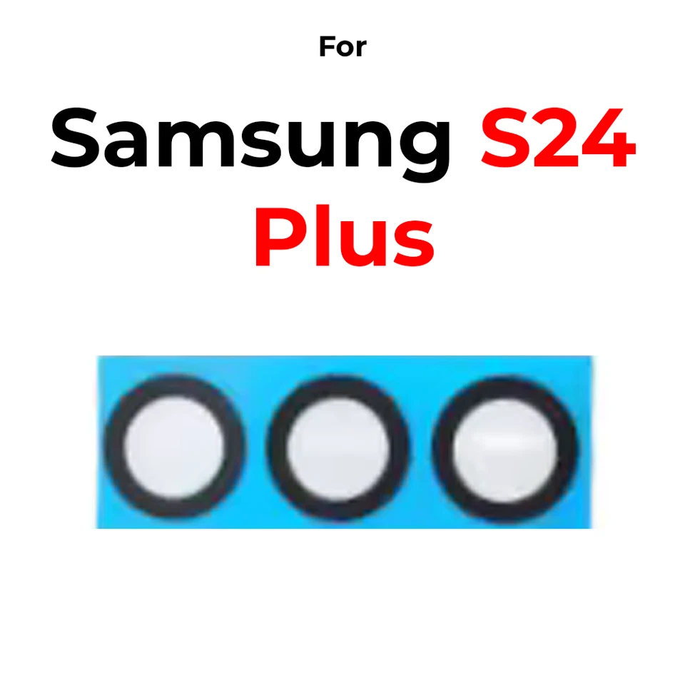 XOTEK Kamera Glas für Samsung Galaxy S24+ Plus Kameralinse Scheibe Camera Glass Lens