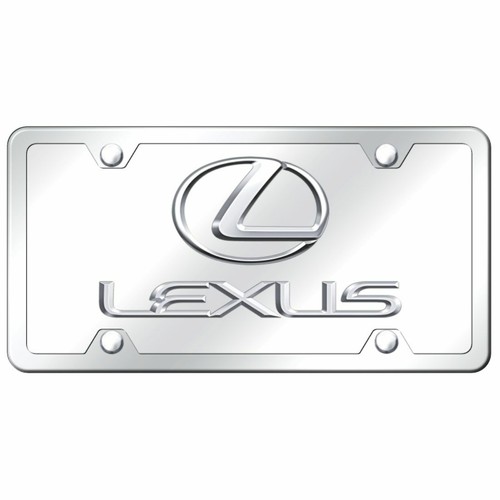Lexus chrome stainless Steel License Plate Frame D.LEX.CCK eBay
