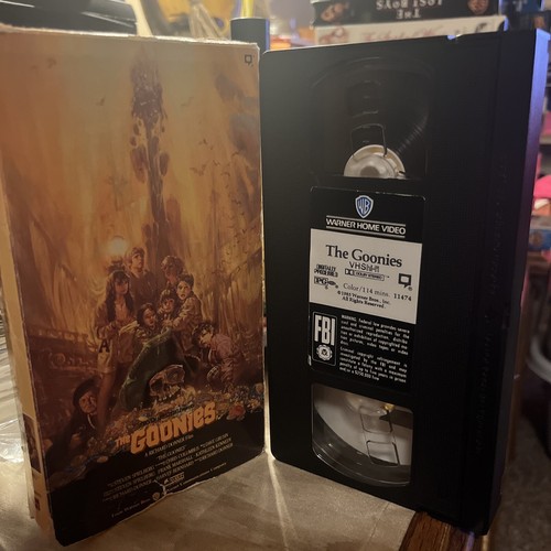 The Goonies VHS *no Barcode* 1986 Steven Spielberg, Richard Donner