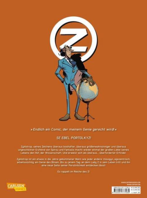 Thumbnail - Spirou Präsentiert 3: Lady Z - Jose Luis Munuera - 9783551777065