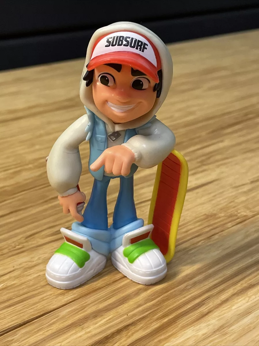 Subway Surfers Sub Surf Spray Crew 4 Vinyl Figure (Jake) No Lid