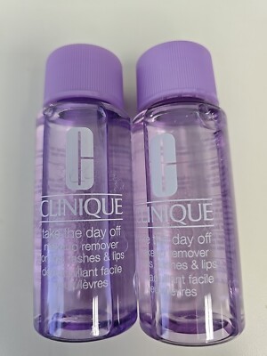  Clinique Take The Day Off Makeup Remover Lids, Lashes & Lips 1.7oz 50ml (2)