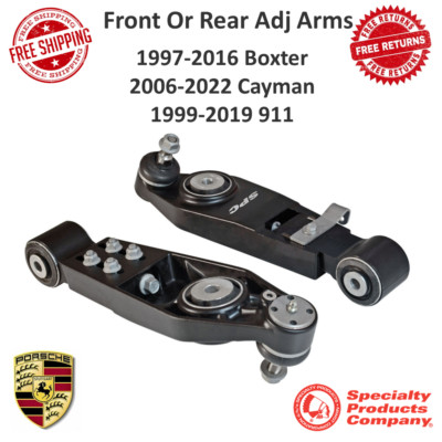 SPC Front or Rear Aluminum Adj. Control Arm Pair For 911, Boxter, Cayman #72610