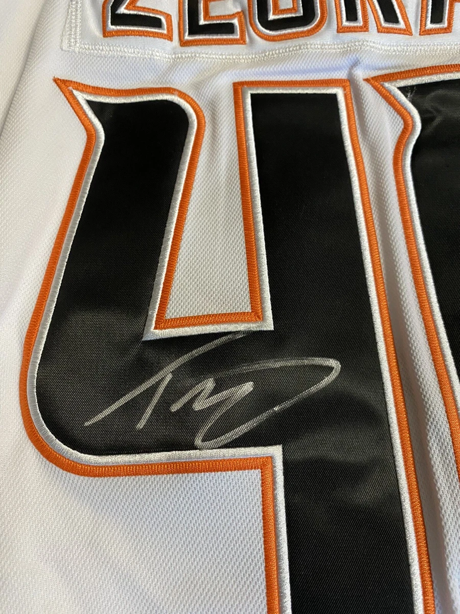 Trevor Zegras signed autographed custom jersey Anaheim ducks PSA COA