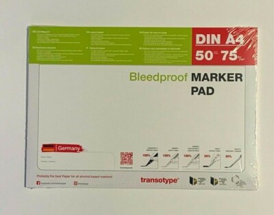 Copic Marker Pad Marker Block Layoutblock DIN A4 50 Blatt 75 g/m² NEU OVP