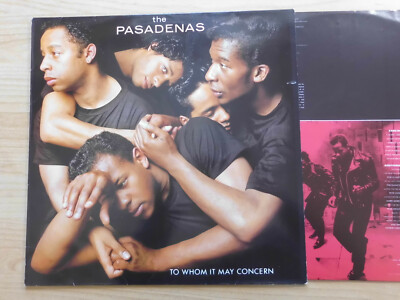 THE PASADENAS LP: TO WHOM IT MAY CONCERN (EUROPE; RE; Columbia    462877 1)