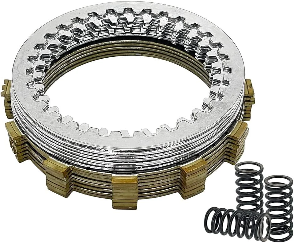 Clutch Plates Kit Heavy Duty Springs & Cover Gasket for Yamaha YFZ450RSE YFZ450R Foto 4 de 4