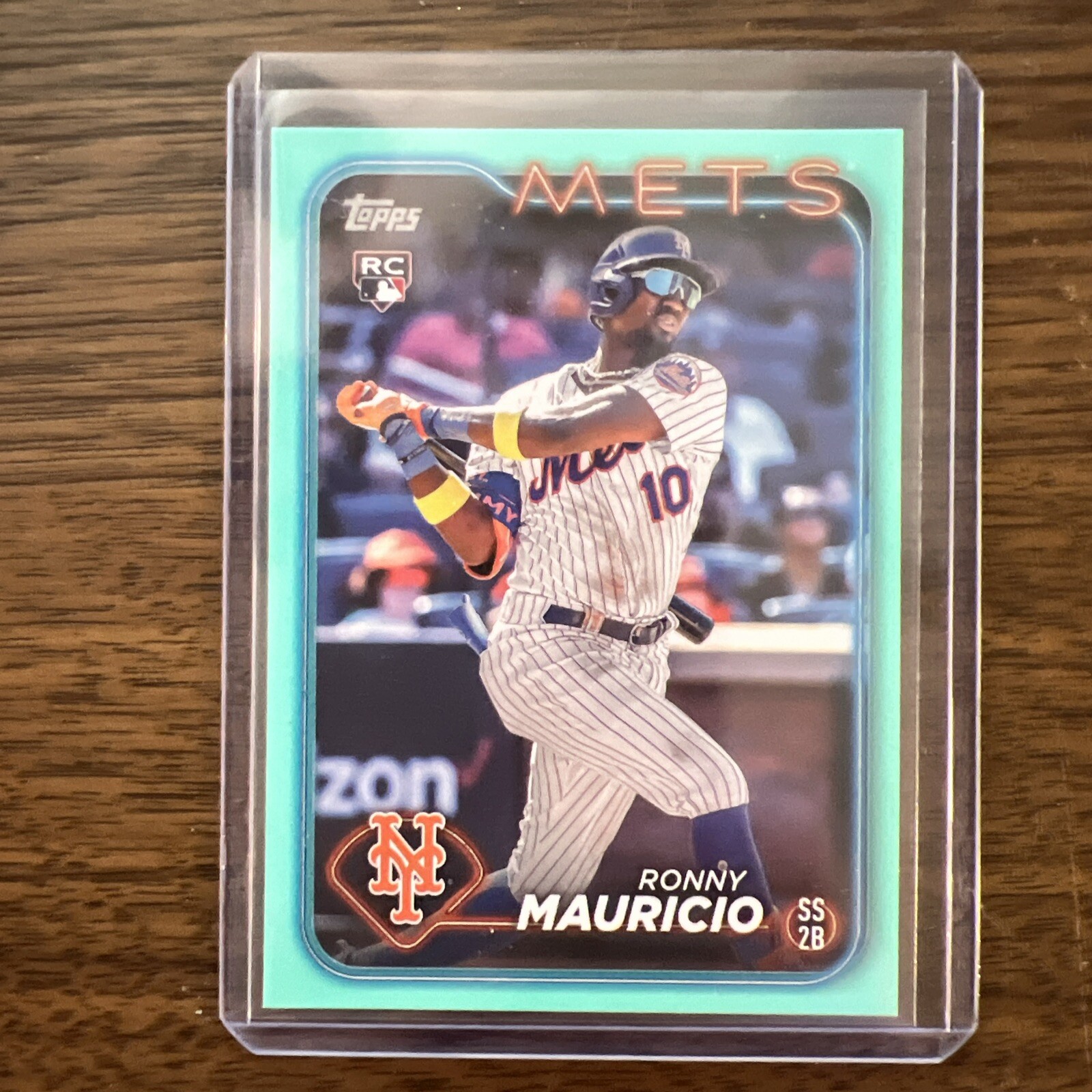 2024 Topps Series 1 - Aqua #224 Ronny Mauricio (RC)