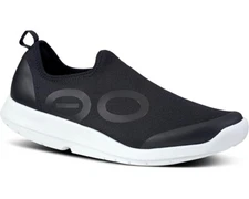 Oofos Oomg Sport 5085WHTBLK Sneakers Men's 9 Black White Recovery Shoes ZPO3305