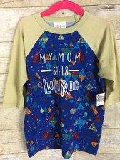 Lularoe Kids Shirt Sloan Raglan T Size 6 New NWT 3/4 Sleeves