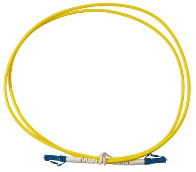 1m LC-LC Simplex 9/125um Single Mode Patch Cord, UPC Polish