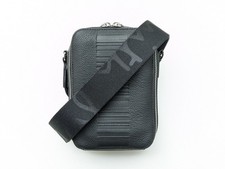 Image of Paul Smith Men's Signature Stripe Shadow Leather Mini Flight Bag BNWT | £400