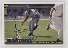 1995 Upper Deck Collector's Choice Silver Foil Signature Pedro Martinez HOF 12zm