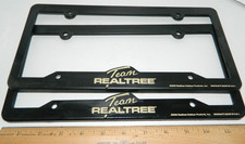 2 Count Team Realtree Hunting Vtg License Plate Holder Frame Auto Truck Car Gift 2 Count Team Realtree Hunting Vtg License Plate Holder Frame Auto Truck Car Gift