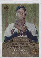 2005 Upper Deck Reflections Legendary Reflections Bob Lemon #157 HOF 1b4