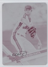 2017 Topps Printing Plate Magenta 1/1 Steven Matz #632 tg5