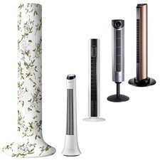 Tower Fan Dust Cover - Floral Pattern, Washable, Dust-Proof Large,