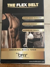 The Flex Belt BMR New Open Box Old Stock Abdominal Muscle Toner Read No Charger