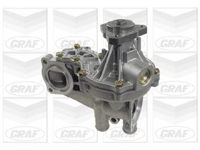 Wasserpumpe Graf PA546 FÜR Audi VW KÜHlmittelpumpe Wasserkreislaufpumpe-image
