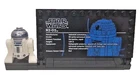 LEGO Star Wars 75379 R2-D2 Minifigure With 25th Anniversary Edition plate