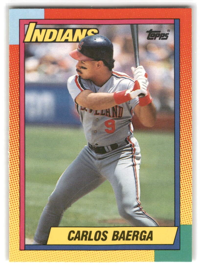 Carlos Baerga 1990 Topps Traded Baseball #6T Cleveland Indians Rookie RC