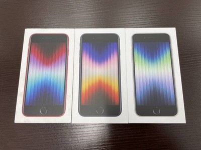 New Sealed Apple iPhone SE 3rd Gen (2022) 256GB-64GB CDMA GSM Factory Unlocked
