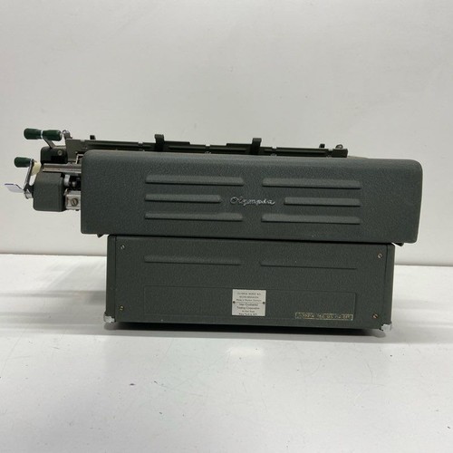 Olympia Green Textured Classic Keys Vintage Manual Office Typewriter Collectible - Picture 4 of 9