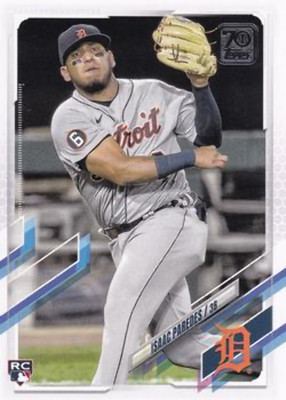 2021 Topps Series 1 Isaac Paredes RC #65 Detroit Tigers