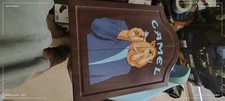 Pretty well new, solid wood, Vintage Camel Dartboard.