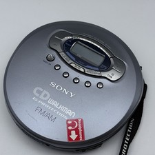 Sony Walkman D-FJ61 Portable CD Player AM/FM Radio G-Protection WORKING Discman