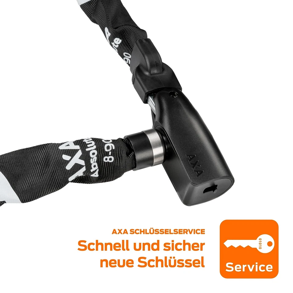 Absolute 8-90 Bike Chain Lock, 1.8 Feet Long 10mm Steel Chain Heavy Duty Anti... - Image 3 of 4