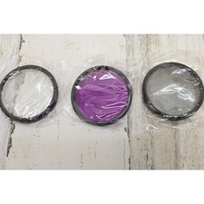 Vivitar Lens Filter Set Series 1 52mm UV CPL FLD Black Glass Protection Retro