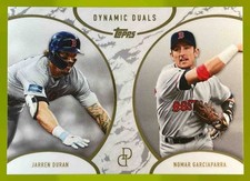 2025 Topps Dynamic Duals Jarren Duran / Nomar Garciaparra #50