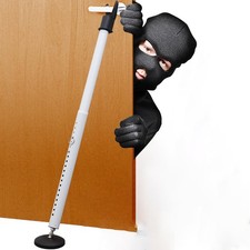 Metal Door Security Bar Adjustable 26  49    Heavy  Duty H