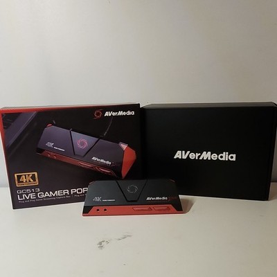 AVerMedia Live Gamer Portable 2 Plus GC513 4K HDMI USB Game Capture Card