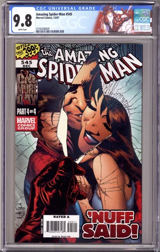 The Amazing Spider-Man Vol 2 545 CGC 9.8 (NM/M) (2008)