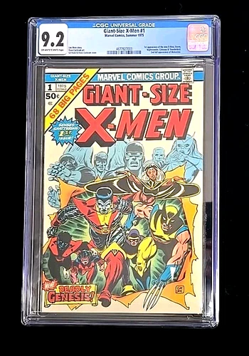Giant-Size X-Men Marvel Comics Group #1 CGC Graded 9.2 Off White to White Pages