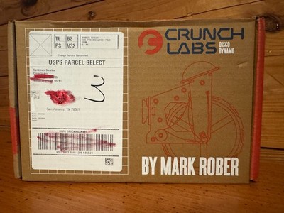 Mark Rober Crunch Labs Build Box DISCO DYNAMO Kit  all bags closed open box