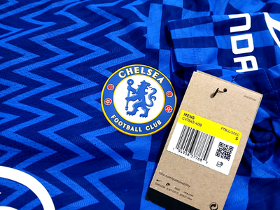 Nike Chelsea FC 2021/22 Home Soccer Jersey Men's Size XL CV7845