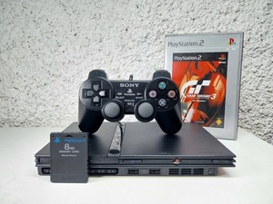 🎮 Console Playstation 2 Slim PS2 Originale Completa di Accessori + Lente Nuova