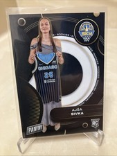 2025 Panini WNBA Player Of The Day Rookies Ajas Sivka Rookie Sky #RC9