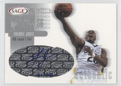 2002 Sage Authentic Silver 81/240 Fred Jones Freddie #A19 Rookie Auto RC 0c2
