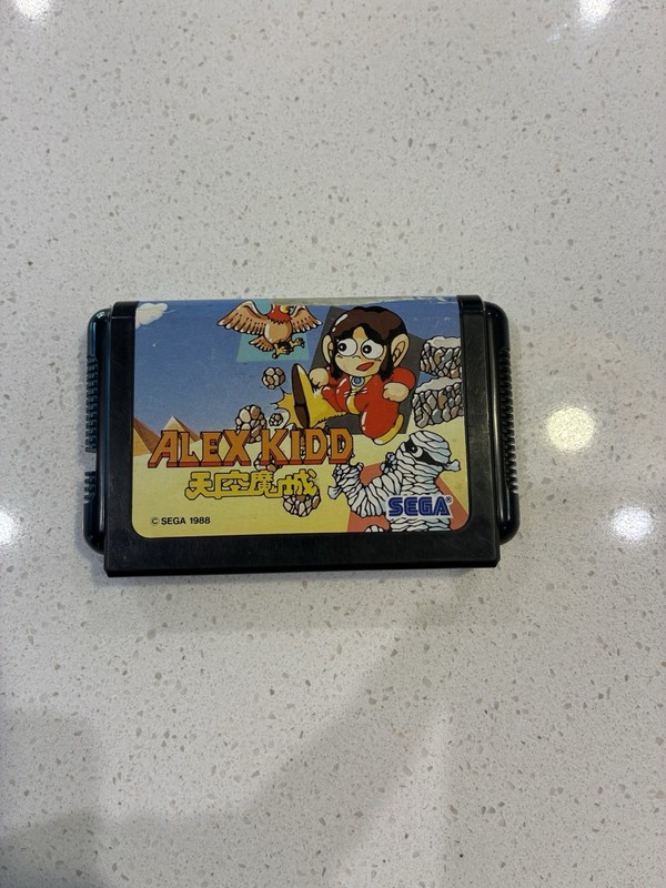 Sega Mega Drive Alex Kidd Japan MD game US Seller