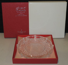 WATERFORD 1998 HARK THE HERALD ANGELS SING 8" PLATE, 3RD EDITION, ORIGINAL BOX